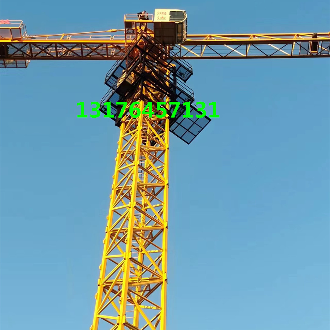 出口5013-5吨塔机 Internal Climbing Hammer Head Tower Crane