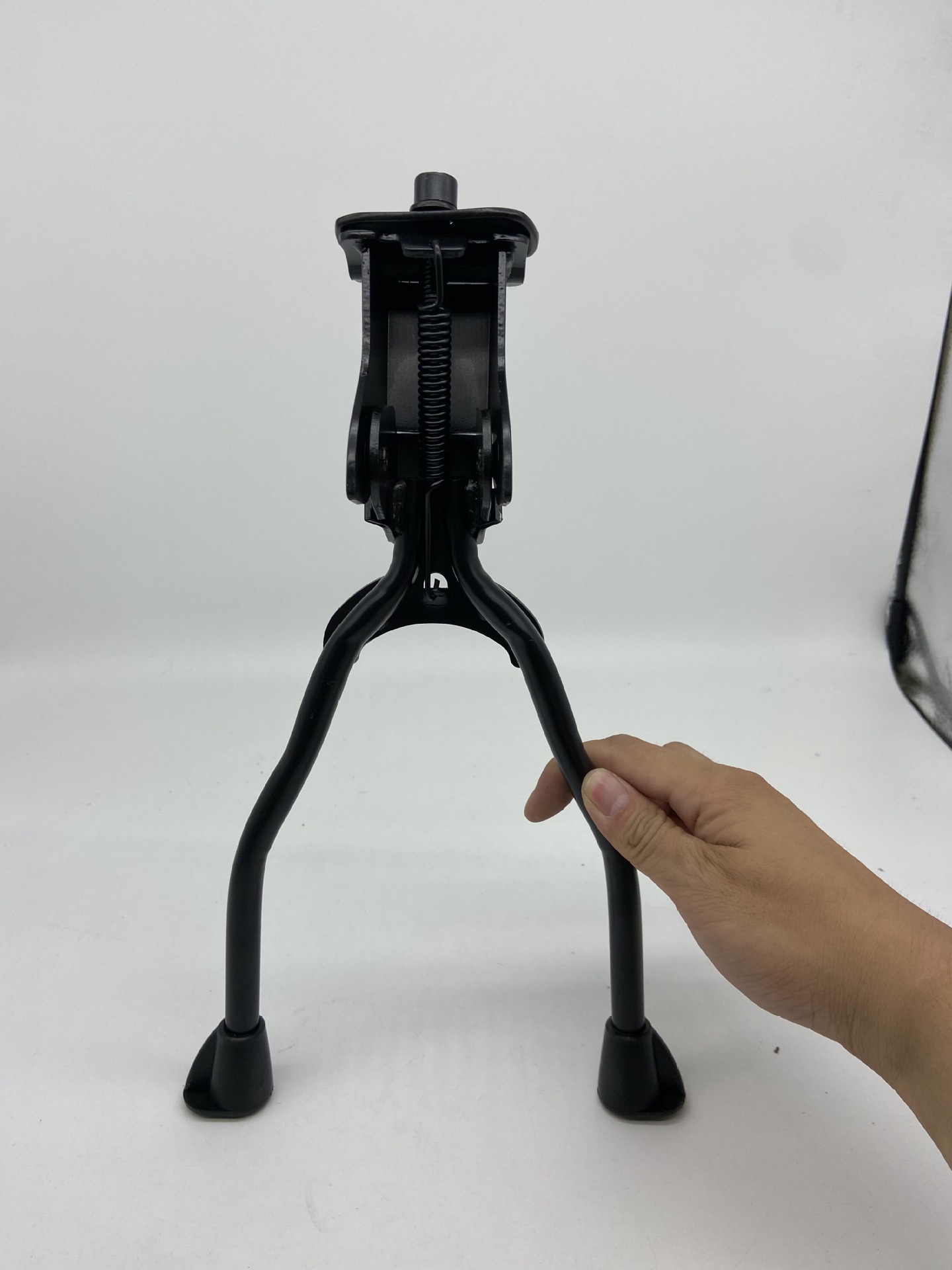 自行车脚撑山地车双脚中支撑单车车梯中撑停车架三角支撑双支撑