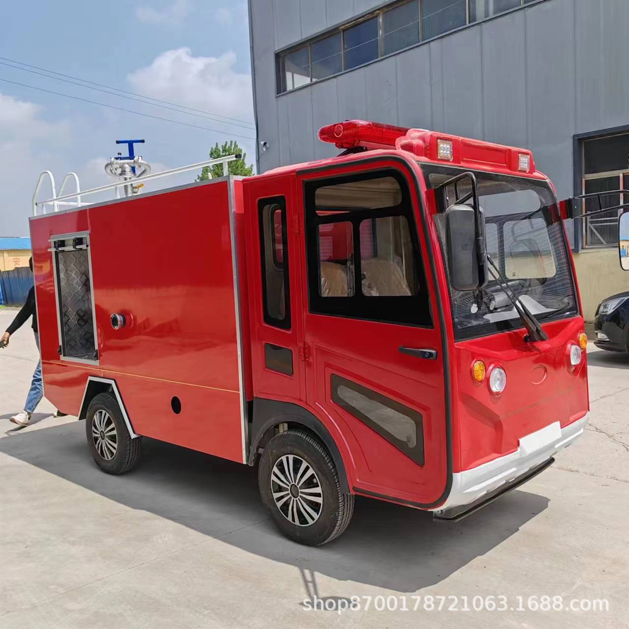 全新电动2方水罐消防车 厂矿救援巡逻车 1方-12方厂区救火车-阿里巴巴