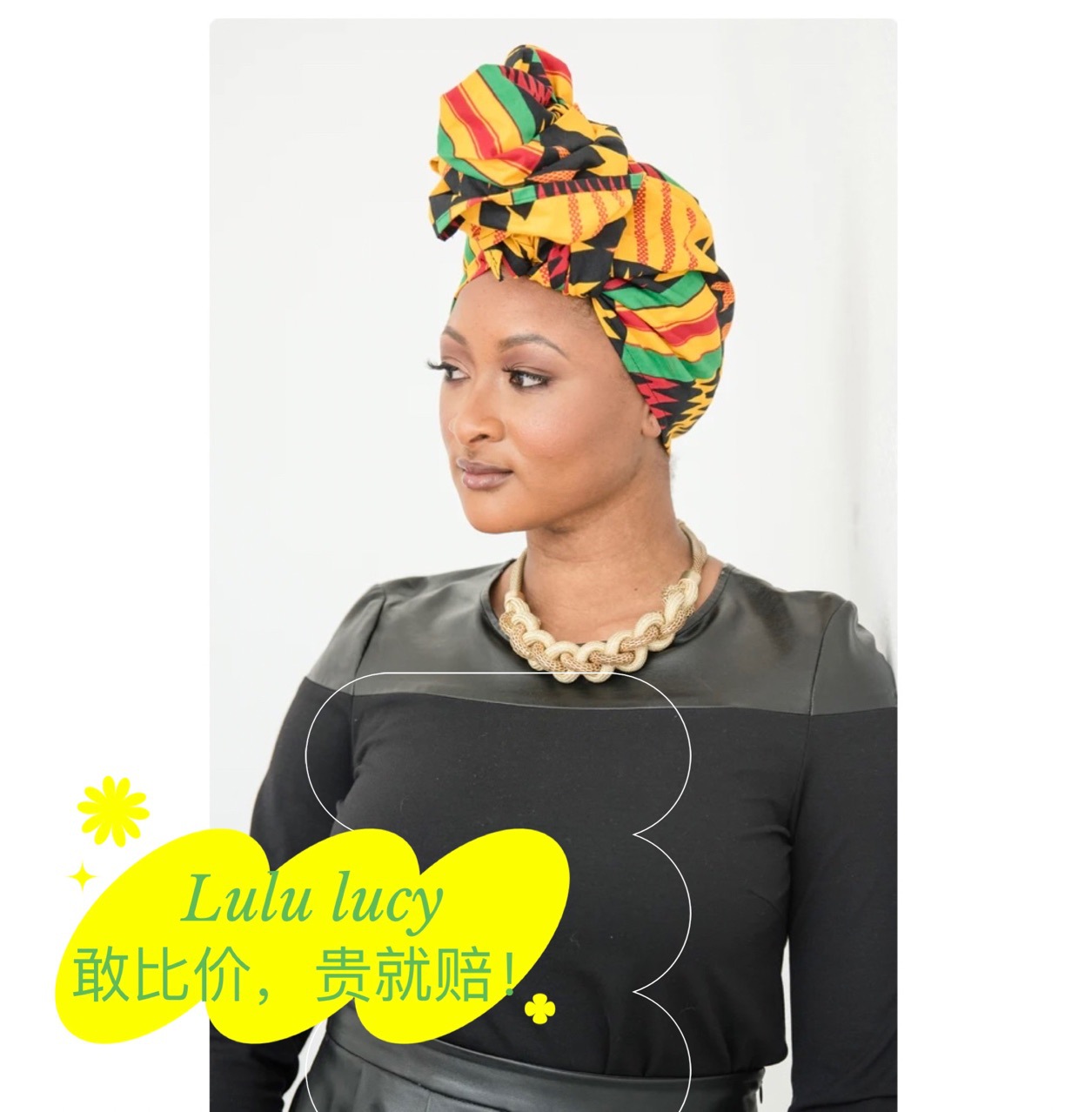 非洲肯特布安卡拉肯特头巾全棉-阿里巴巴