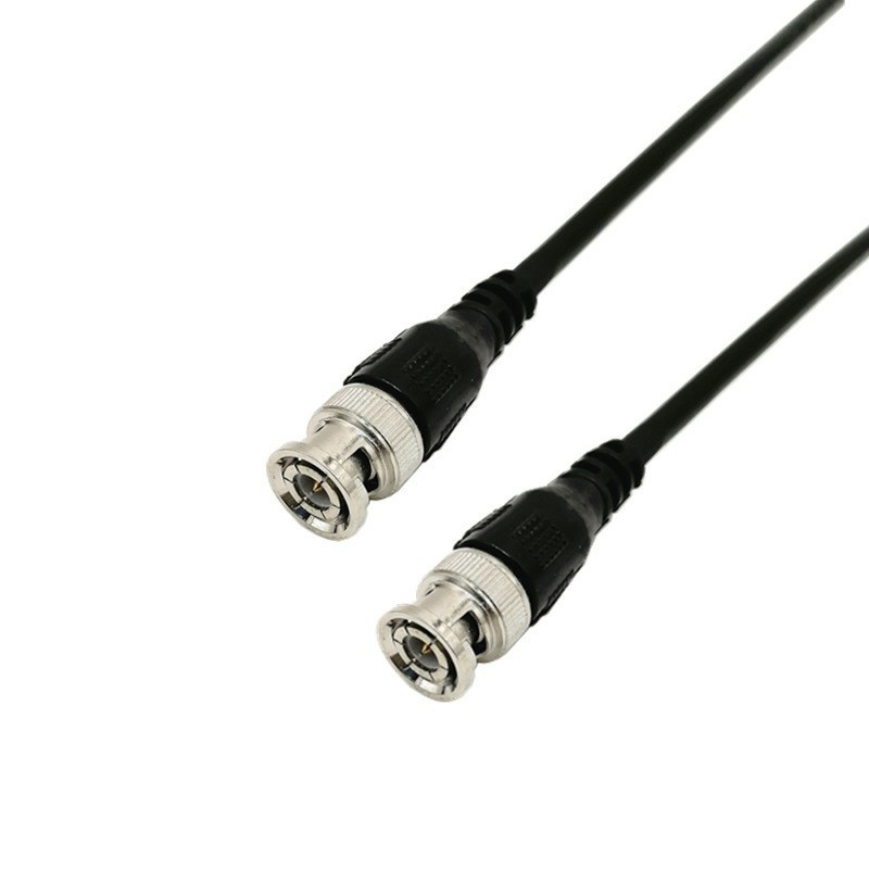 bnc公对公连接线 镀镍 pvc 注塑 1.5米