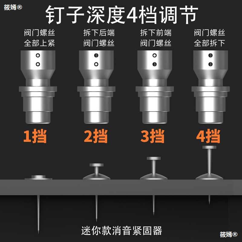 木工吊顶工具大全气钉神器瓦斯弹墙面紧固器射钉枪专用混凝土