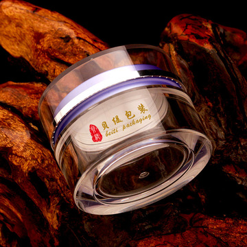 60ml透明小药瓶反重力胶囊亚克力瓶燕盏燕碎阿姣粉分装保健品瓶