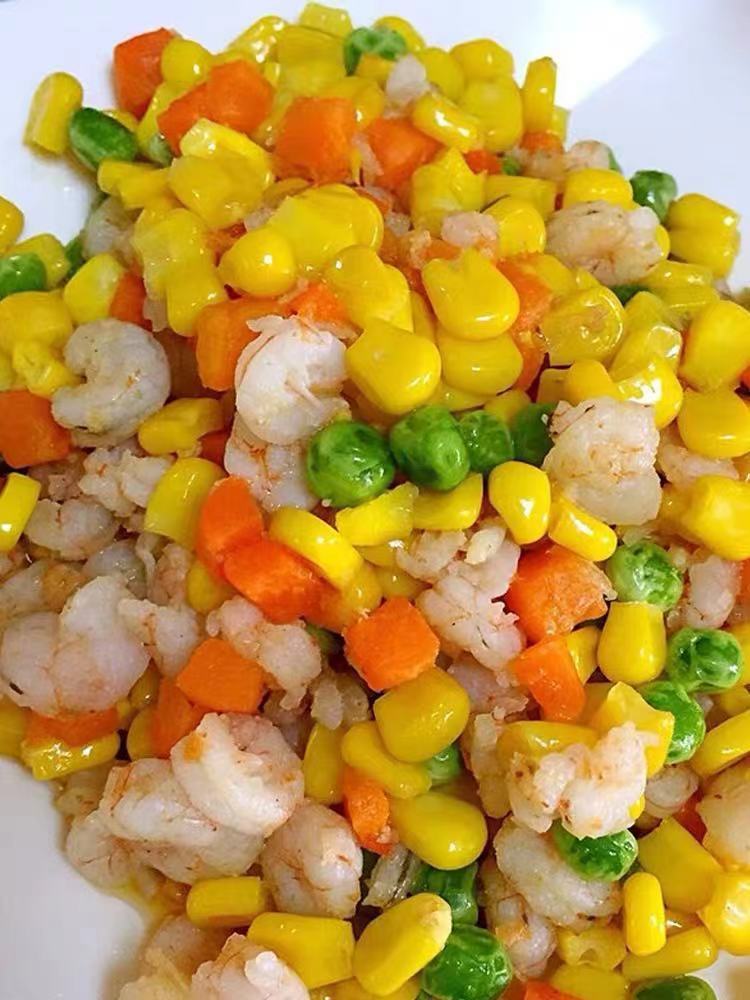 【顺丰包邮】三鲜虾仁玉米粒400克*5包餐饮酒店饭店超市菜市场酒