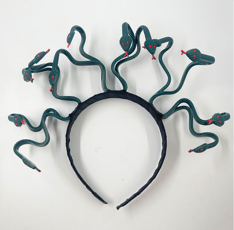 万圣节cosplay手杖道具埃及假发法老帽子蛇头手饰权杖表演国王