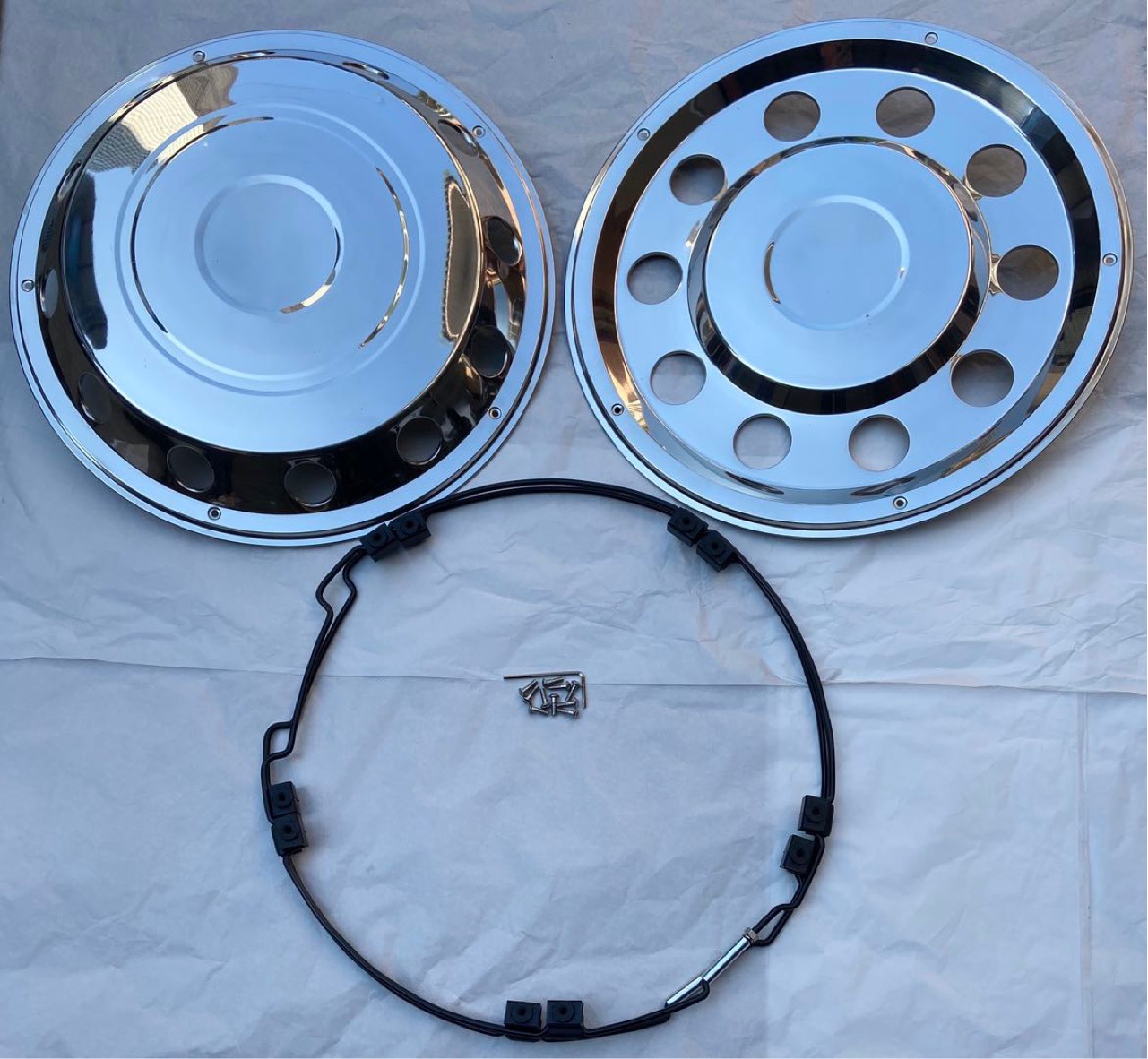 5寸卡车钢圈装饰罩客车轮盖装饰罩通用厂家直销量大优惠