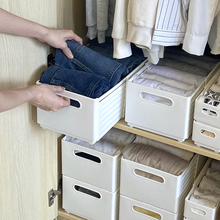 衣柜收纳盒内衣袜子可伸缩深柜整理箱家用衣物储物柜子裤子收纳新