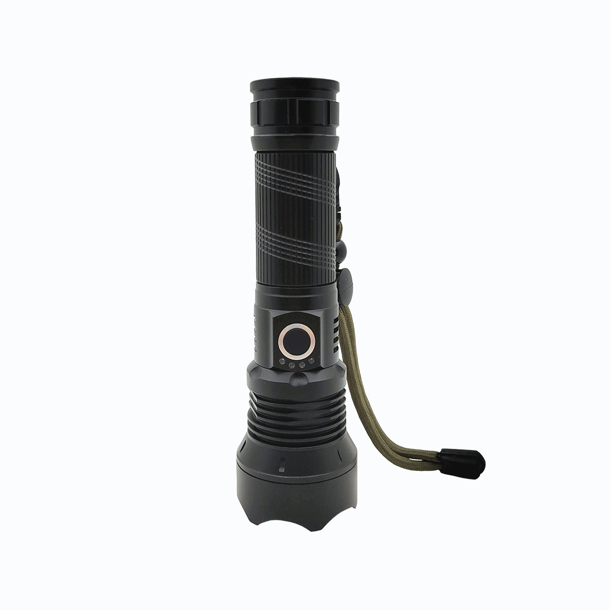 New Outdoor Waterproof White Laser Flashlight High Power Km Long Shot Strong Light Rechargeable Flashlight