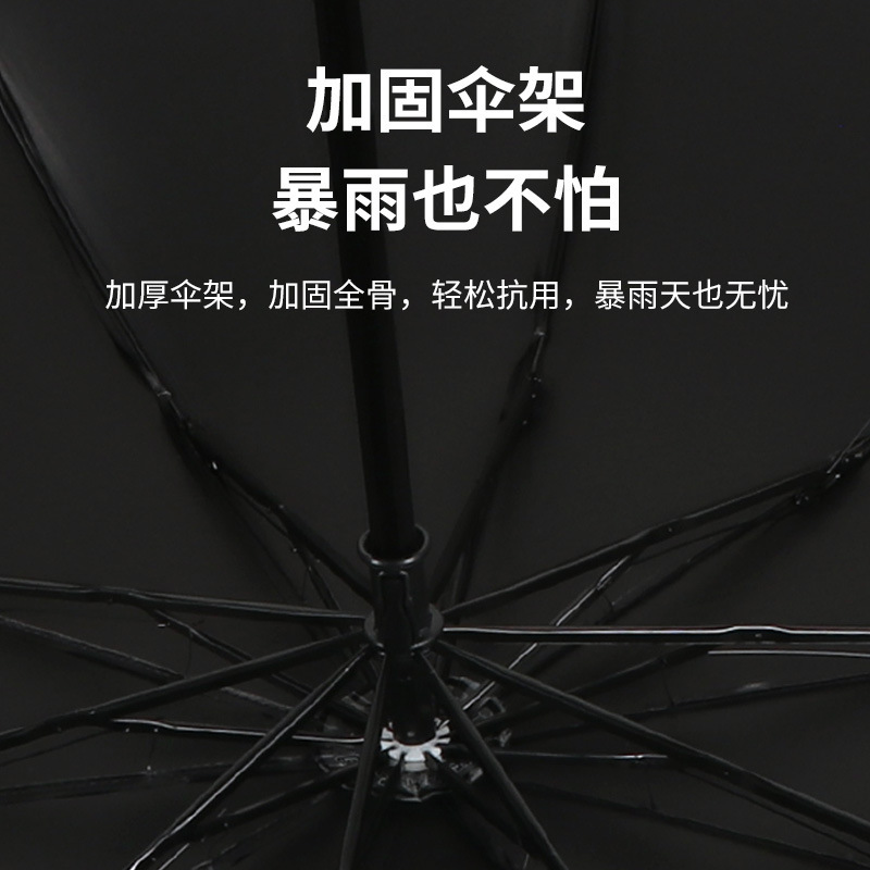 Umbrella Wholesale Advertising Umbrella Factory Direct Sales Sunny and Rainy Two Use Enlarged Umbrella Oversized 10 Framework Umbrella 12 Bone Umbrella Umbrella for Two Persons