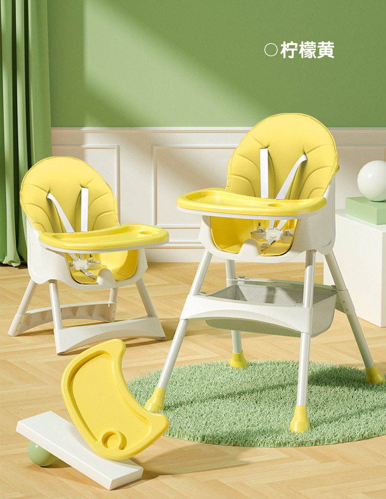 新款宝宝餐椅 婴儿便携式可拆卸组装餐椅 儿童餐桌椅吃饭座椅批发