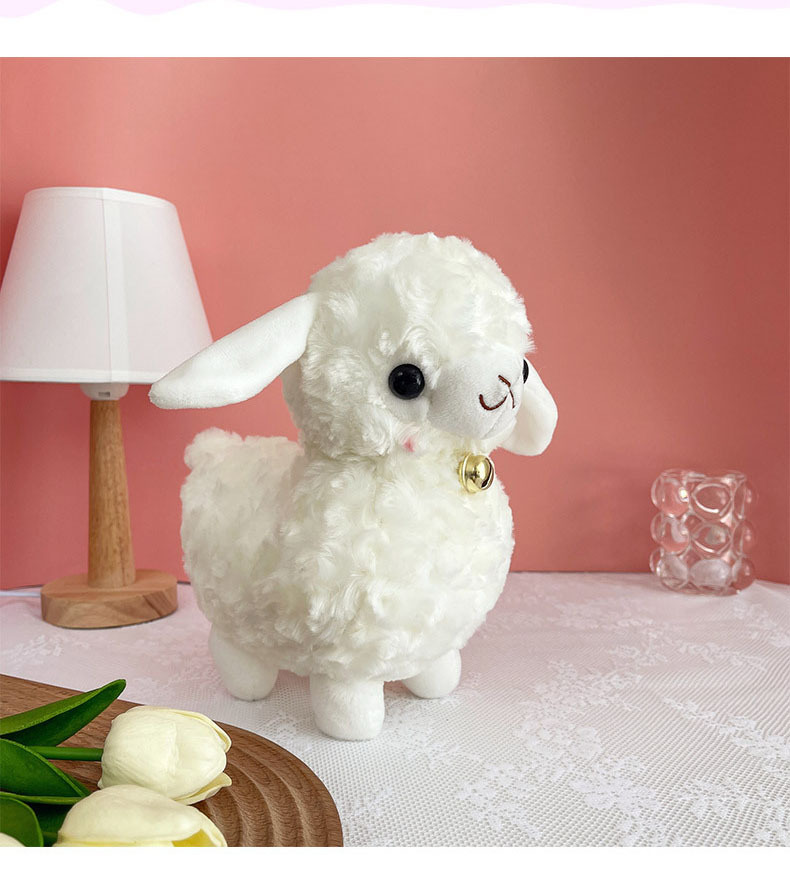 小羊玩偶毛绒玩具可爱小绵羊公仔女生陪睡卡通布娃娃礼物批发定制
