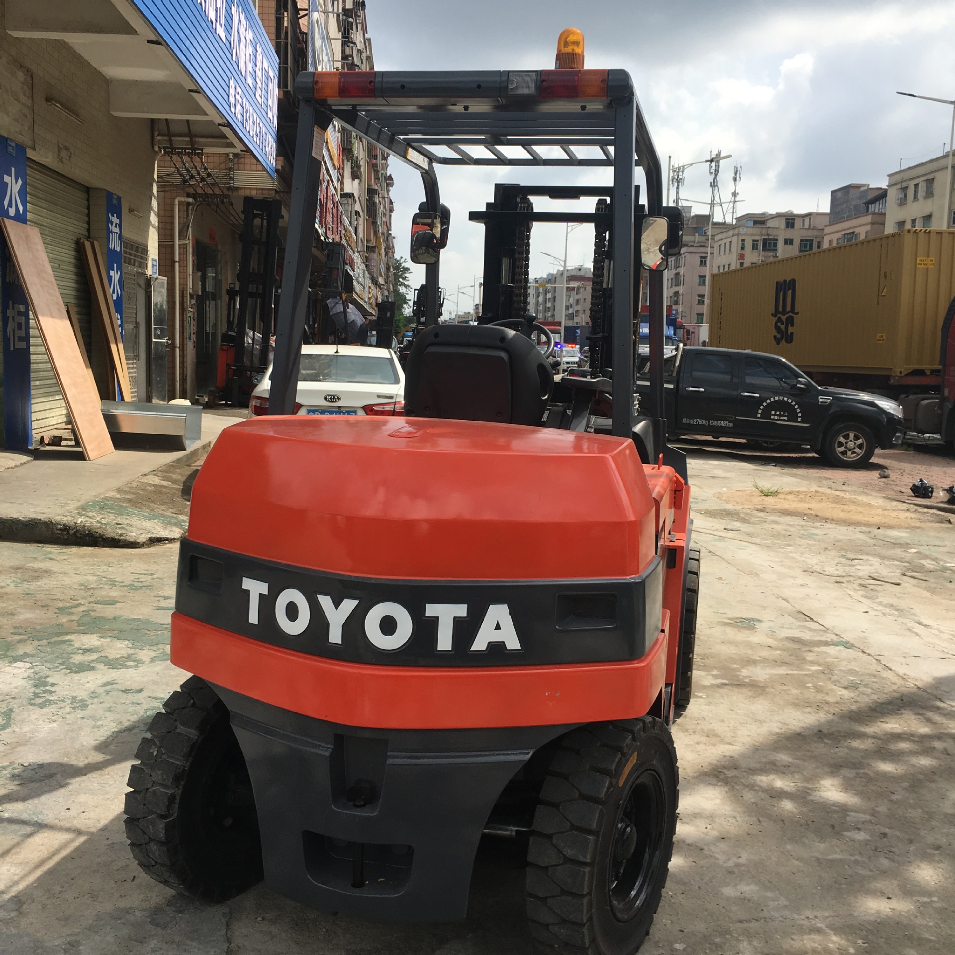 电叉车 5吨7fbmf50丰田电动叉车出租 5吨toyota叉车 租赁电动叉车