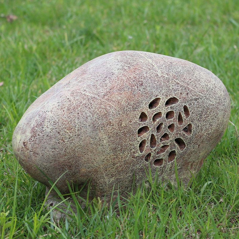 6小草音响 鹅卵石 仿石头户外草坪音箱 园林假山防水防雨工程喇叭