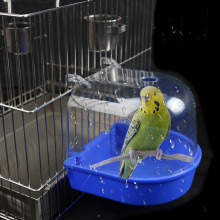 Bird cage parrot cage with bath tub external bath鸟笼鹦鹉笼1