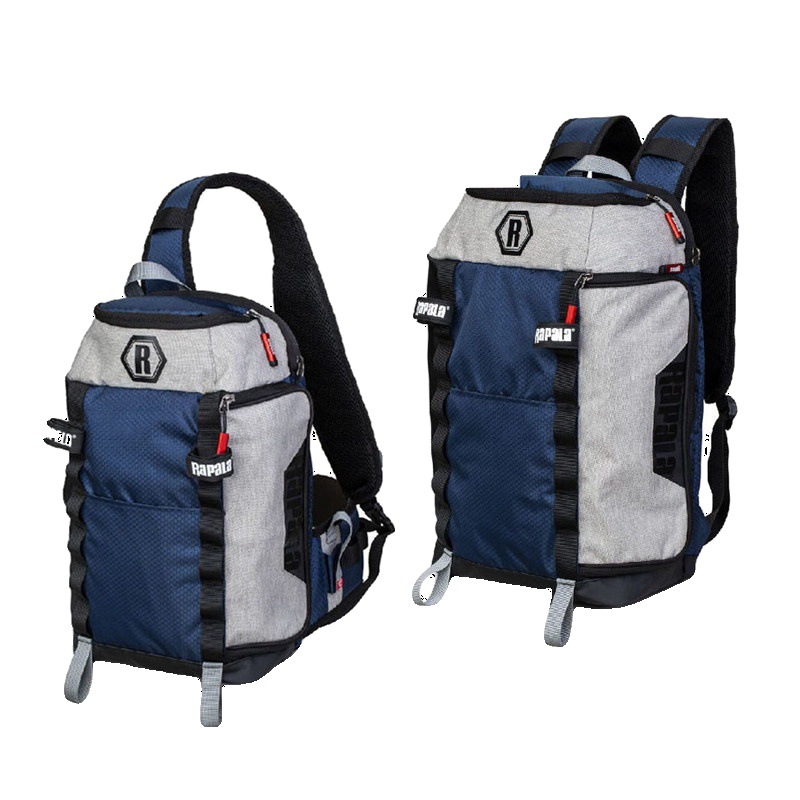 rapala芬兰乐伯乐cd系列多功能路亚包双肩背包悬带挎包腰包饵盒包