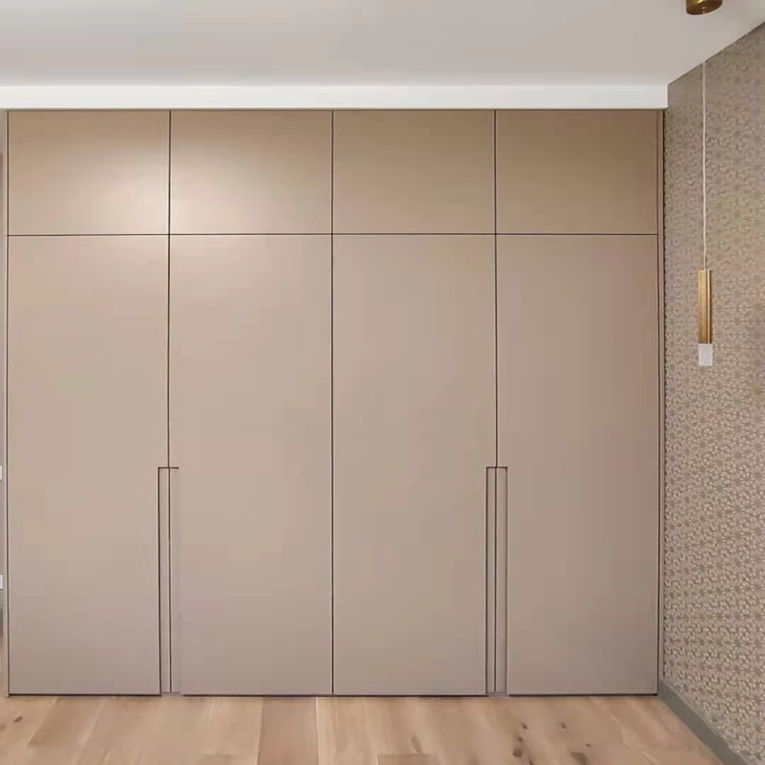 开放式衣柜实木卧室衣帽间储物酒店衣橱推拉平开门北欧现代简约