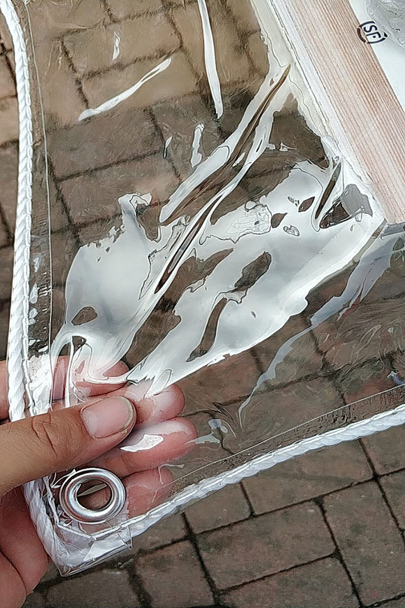 透明塑料布加厚篷布帆布户外专用挡风防水布 雨棚pvc软玻璃防雨布
