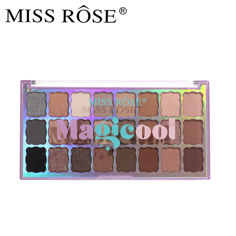 Halloween Beauty Cross-Border Hot Smoky Eye Shadow Plate Makeup New Eye Makeup Shimmer Matte 24 Color Eye Shadow Wholesale