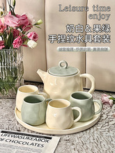 2023新款茶具套装家用轻奢陶瓷泡茶壶茶杯乔迁杯子水杯水具礼盒装