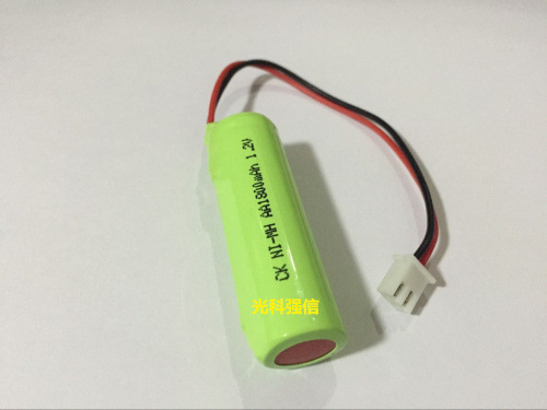 全新正品 1.2v aa 1800mah镍氢充电电池 ni-mh 应急灯 设备带线