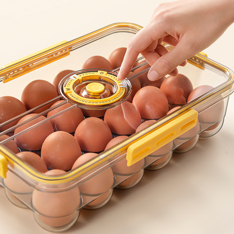 Refrigerator Storage Box Kitchen Food Finishing Vegetable Crisper Refrigerator Special Frozen Egg Dumplings Storage Box