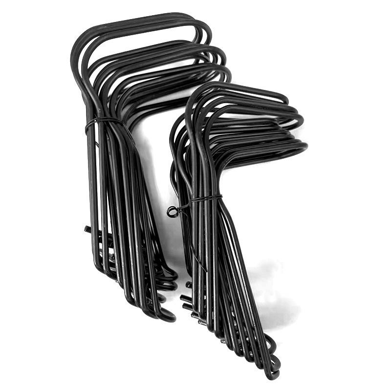 加粗温室大棚配件压顶簧十字固定器浸塑卡簧钢丝弹簧卡扣簧引线簧