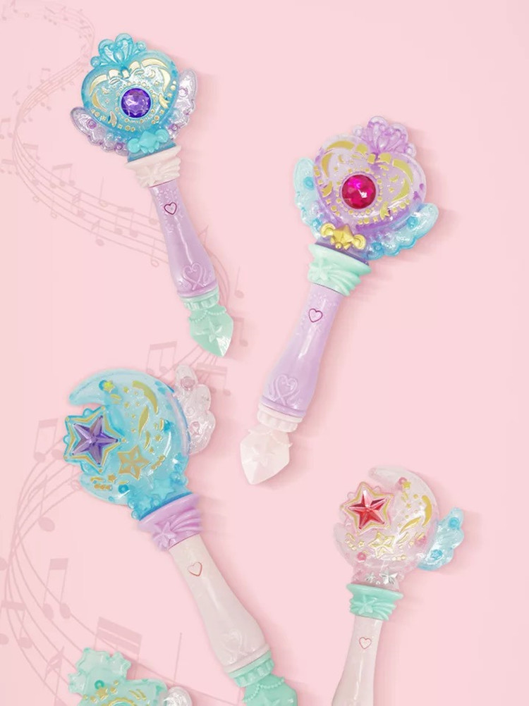 花仙子魔仙棒魔幻音效灯光魔法棒小魔仙仙女棒儿童爱心发光棒玩具