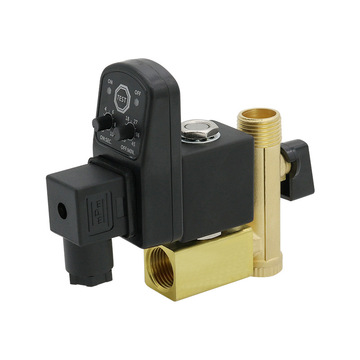 空压机自动排水阀 自动定时排水器 4分接口全铜 冷干机电子排水阀