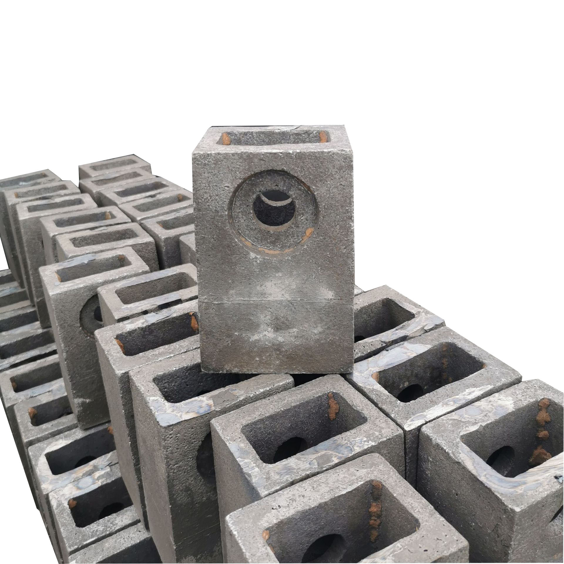 石头制砂机锤头 制砂设备衬板配件 第三代制砂机高铬合金锤头