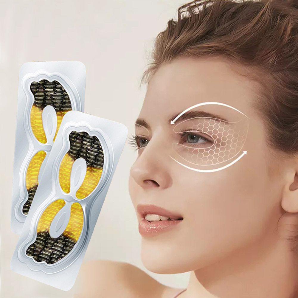 跨境专供水晶眼贴膜淡化眼纹提拉紧致补水保湿果冻凝胶护眼贴