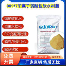 厂家直销锅炉用软化树脂 滤料 001*7离子交换树脂软水用漂伊纯732