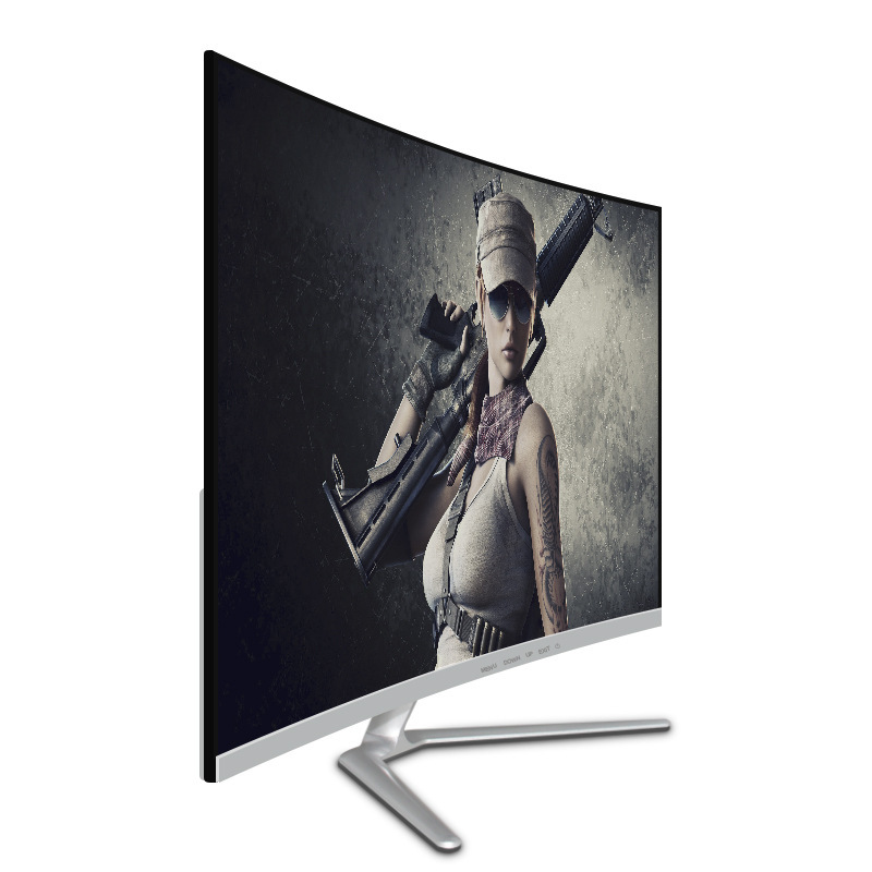 源头厂家 40英寸曲屏液晶显示器ps4曲面电竞吃鸡游戏电脑液晶屏幕