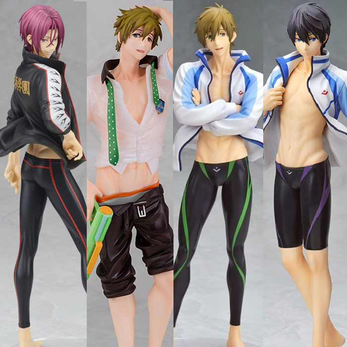 男子游泳俱乐部 橘真琴/七濑遥 手办模型公仔-阿里巴巴