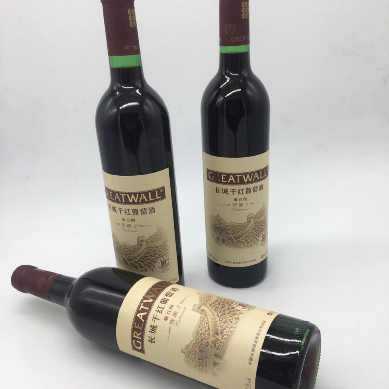 中粮长城葡萄酒长城特酿3解百纳干红葡萄酒整箱红酒解百纳红酒