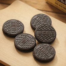 韩国进口零食HERSHEYS好/时巧克力味曲奇夹心饼干休闲小吃75g盒装