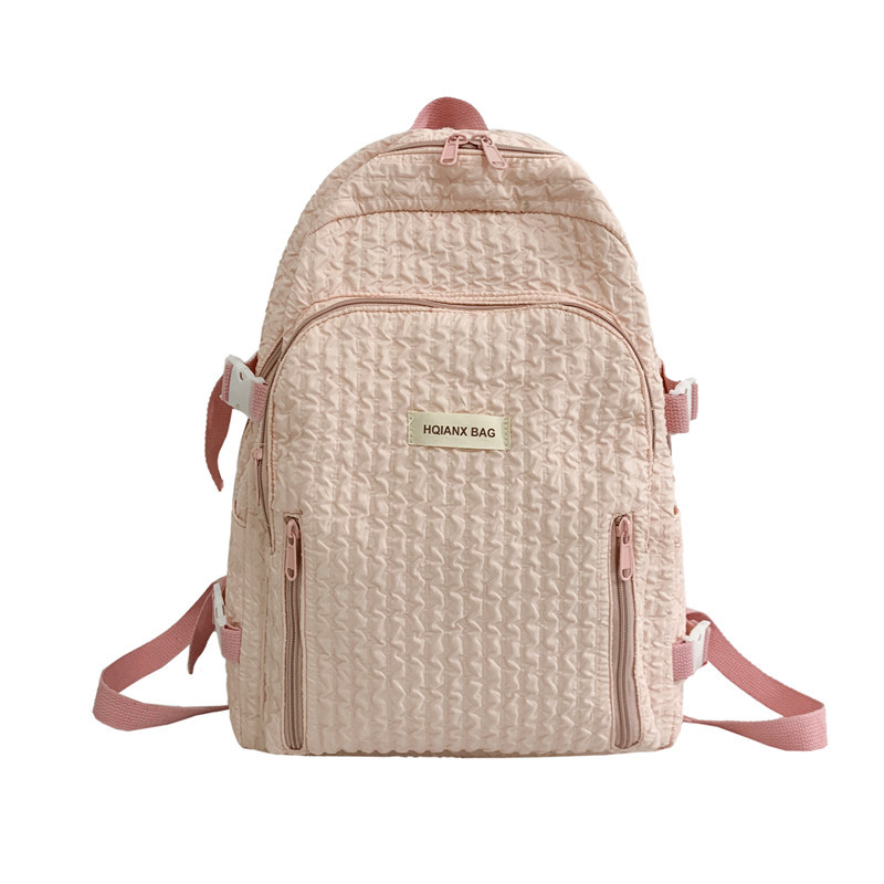 Schoolbag Girls' Primary School Students Grade 3 to Grade 6 Girlish New High School Student Junior High School Student Good-looking Backpack