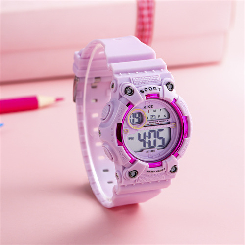 Trendy Cute Luminous Watch Aike1965 Student Cultural and Creative Campus Popular Boxed Electronic Watch Sports