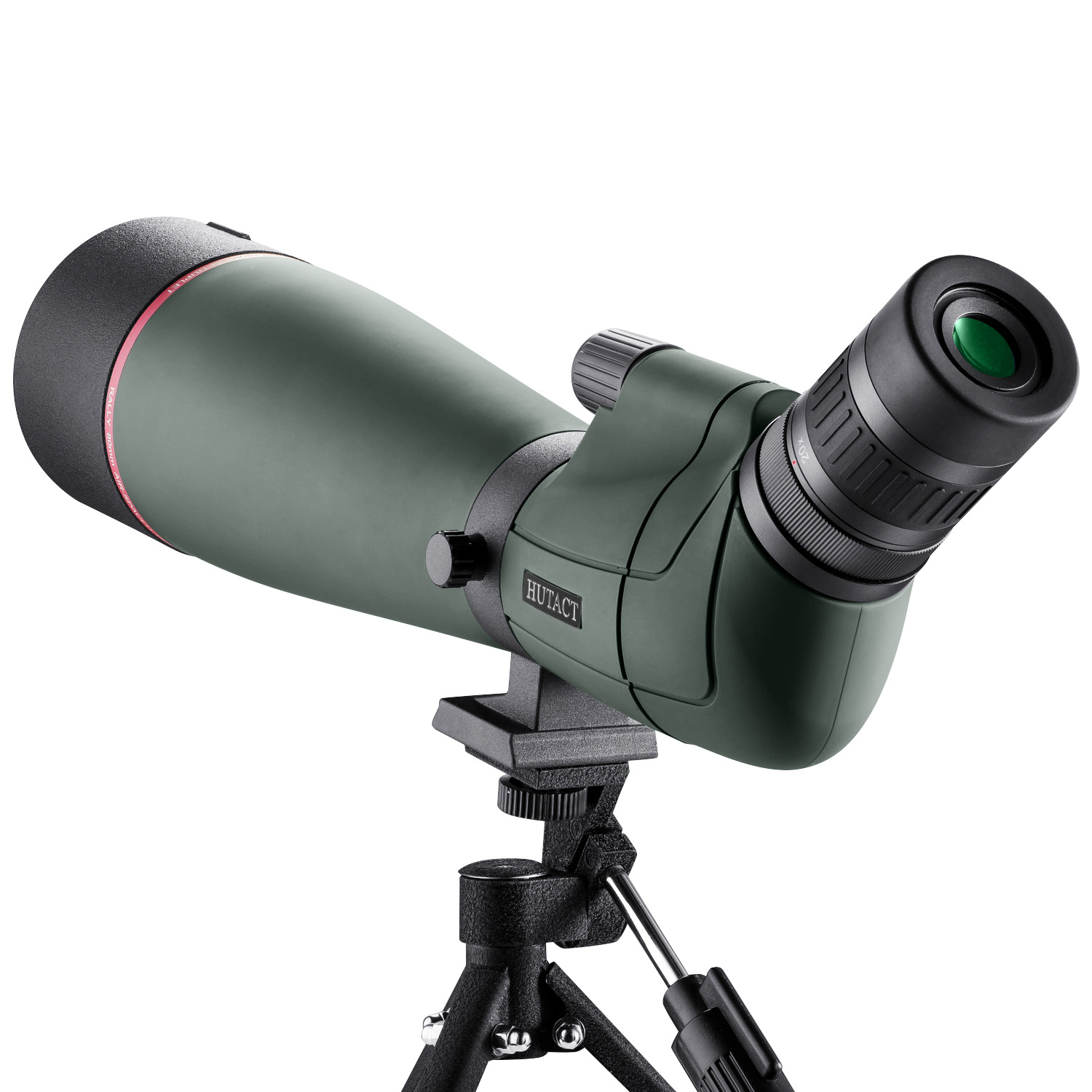 厂家批发20-60x变倍望远镜80mm大物镜私模单筒户外观鸟镜观靶高清