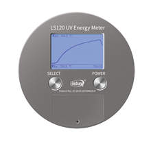 LS120紫外能量计测试紫外线UV能量功率强度温度时间具有曲线显示