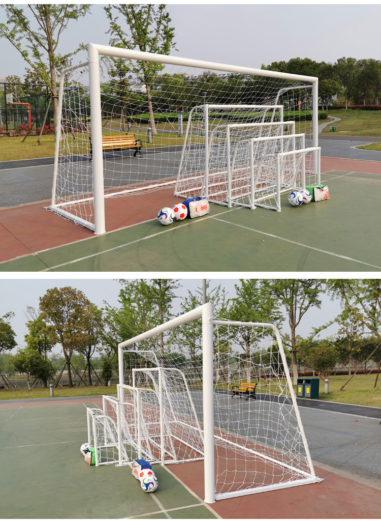 标准比赛足球门3人4人5人7人11人制龙门架拆卸移动足球框架足球网