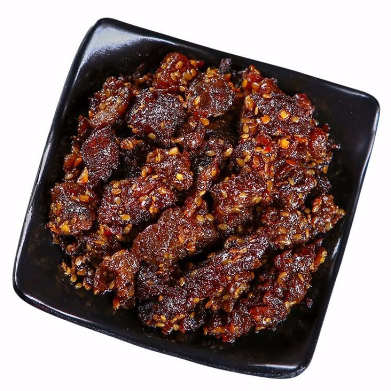 香巴拉牛肉干 新疆 特产 酱香牛肉食品休闲零食50克*10袋【11月5