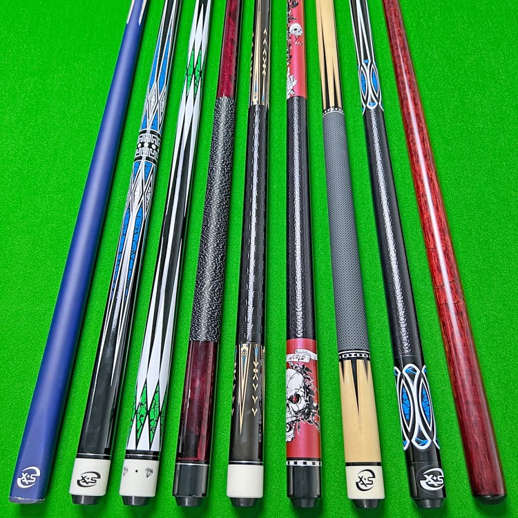 13mm大头杆中式黑八台球杆美式九球桌球杆台球公杆开球冲杆冲跳杆