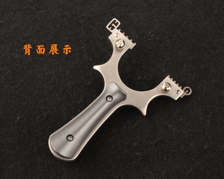 不锈钢星神 快压光纤瞄户外弹弓 批发大威力光纤瞄 星神弹弓