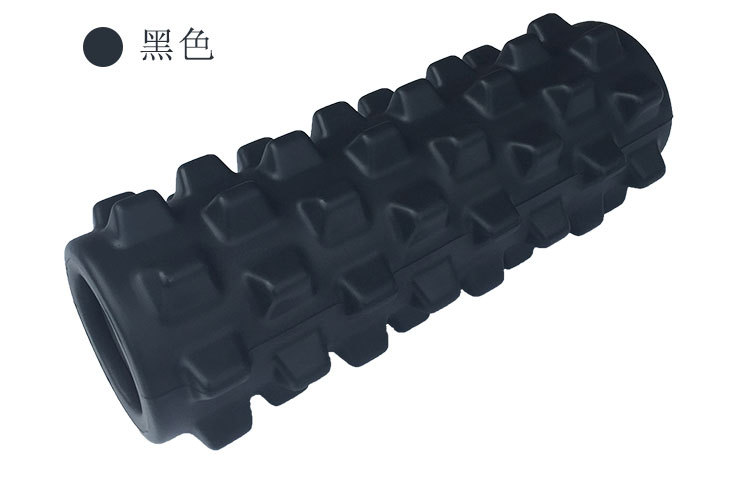 In Stock Hot-Selling Lengthened 45cm Muscle Relaxation Massage Roller Fitness Foam Roller Eva Solid Wolf Tooth Foam Roller