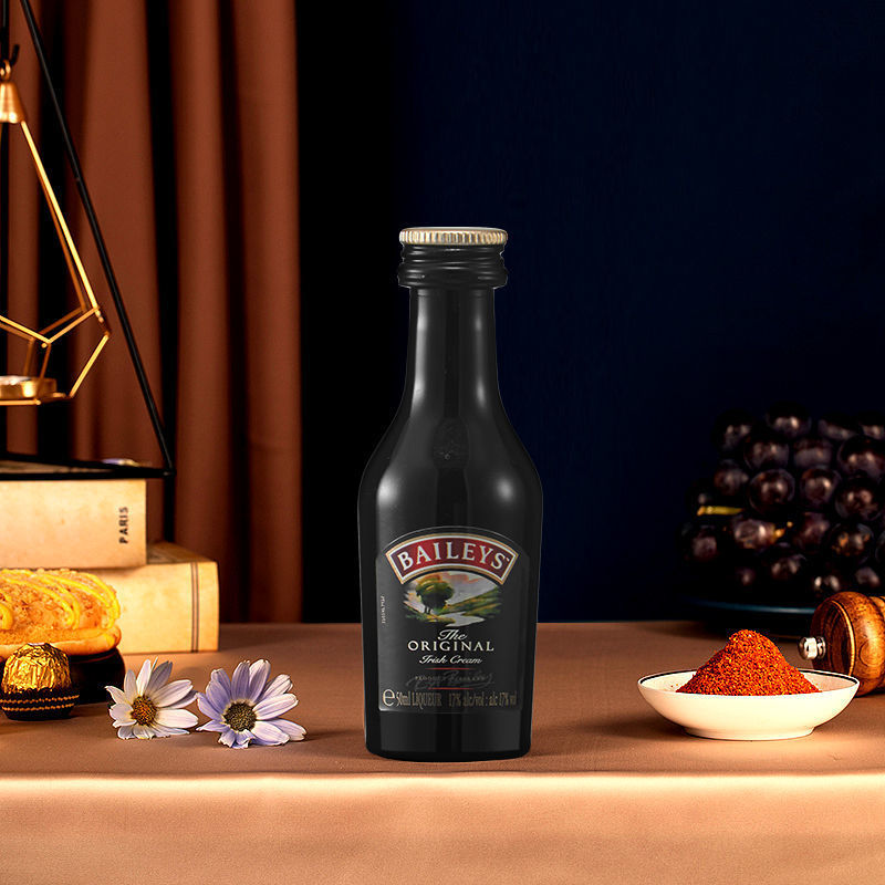 百利baileys 洋酒百利甜小瓶酒力娇酒配制酒奶油原味 50ml