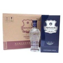 白酒批发绵竹大曲蓝珍品52度475ML*6瓶