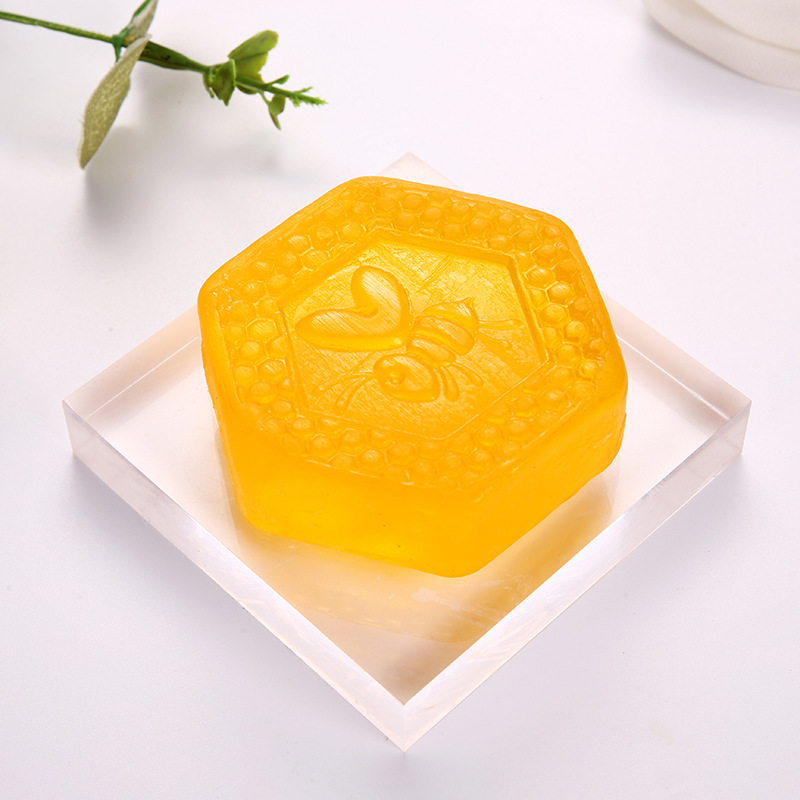 六角蜂蜜皂 滋养润肤精油皂除螨控油手工皂洗脸沐浴香皂洗手洁面