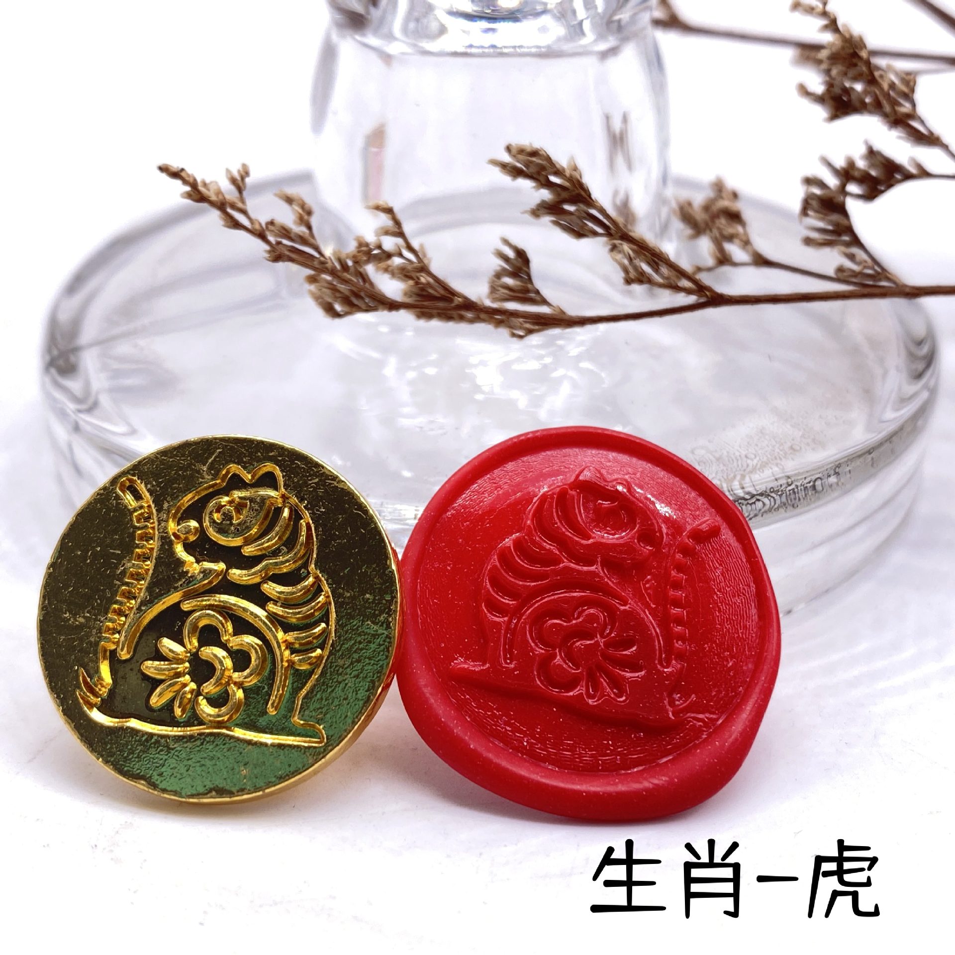 Retro Wax Seal Chapter Head Alloy Wholesale Special-Shaped Relief Wax Seal Head Accessories Spot Creative Chapter Head