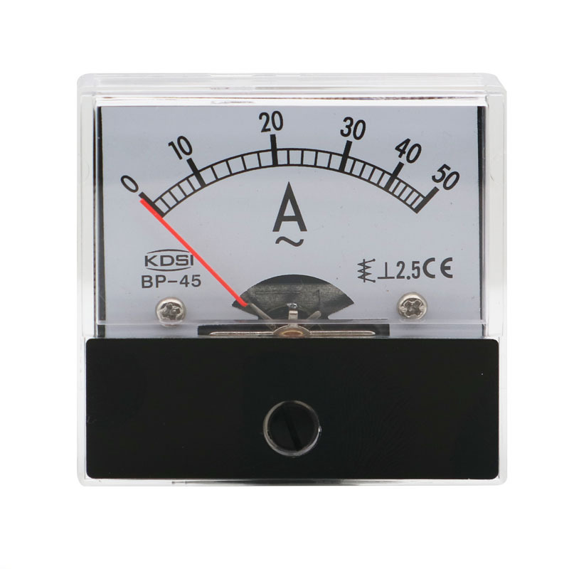 kdsi厂家供应 指针式配电柜交流电流表bp-45 ac50a 出口型仪表