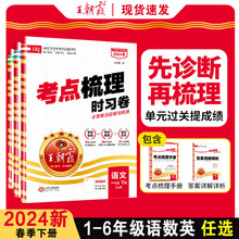 2024春版 王朝霞考点梳理时习卷单元期末卷一二三四五六年级下册